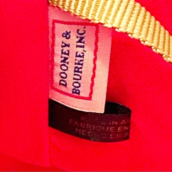 Dooney & Bourke Pebble Leather Zip Satchel Shoulder Bag Large - Picture 12 of 16